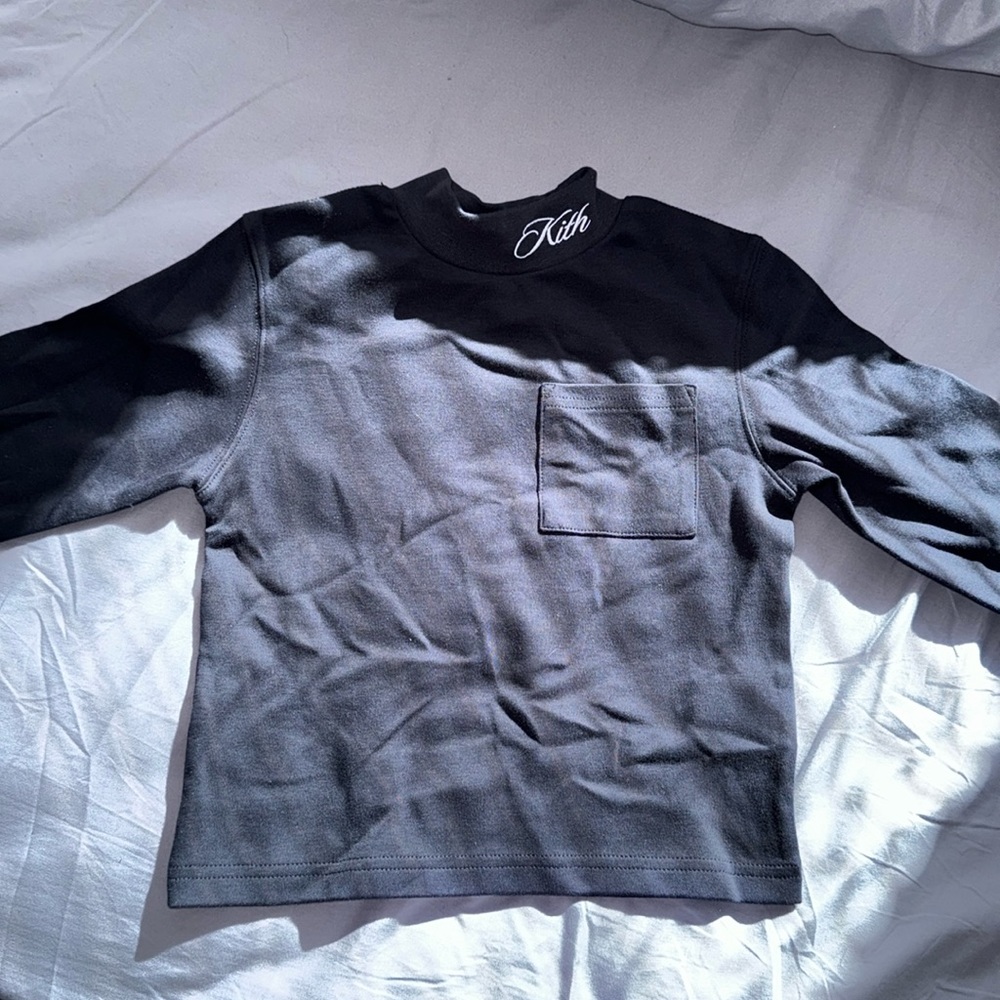 Authentic Kith Kids Mockneck Tee
